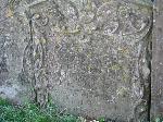 Inscribed Cotswold stone headstone