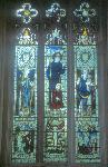 Stained glass in St Mary the Virgin, Great Bardfield