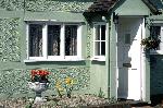Pargeting decoration on a town house frontage